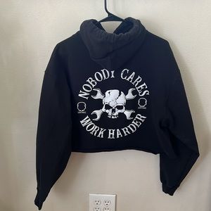 The Drive clothing crop hoodie